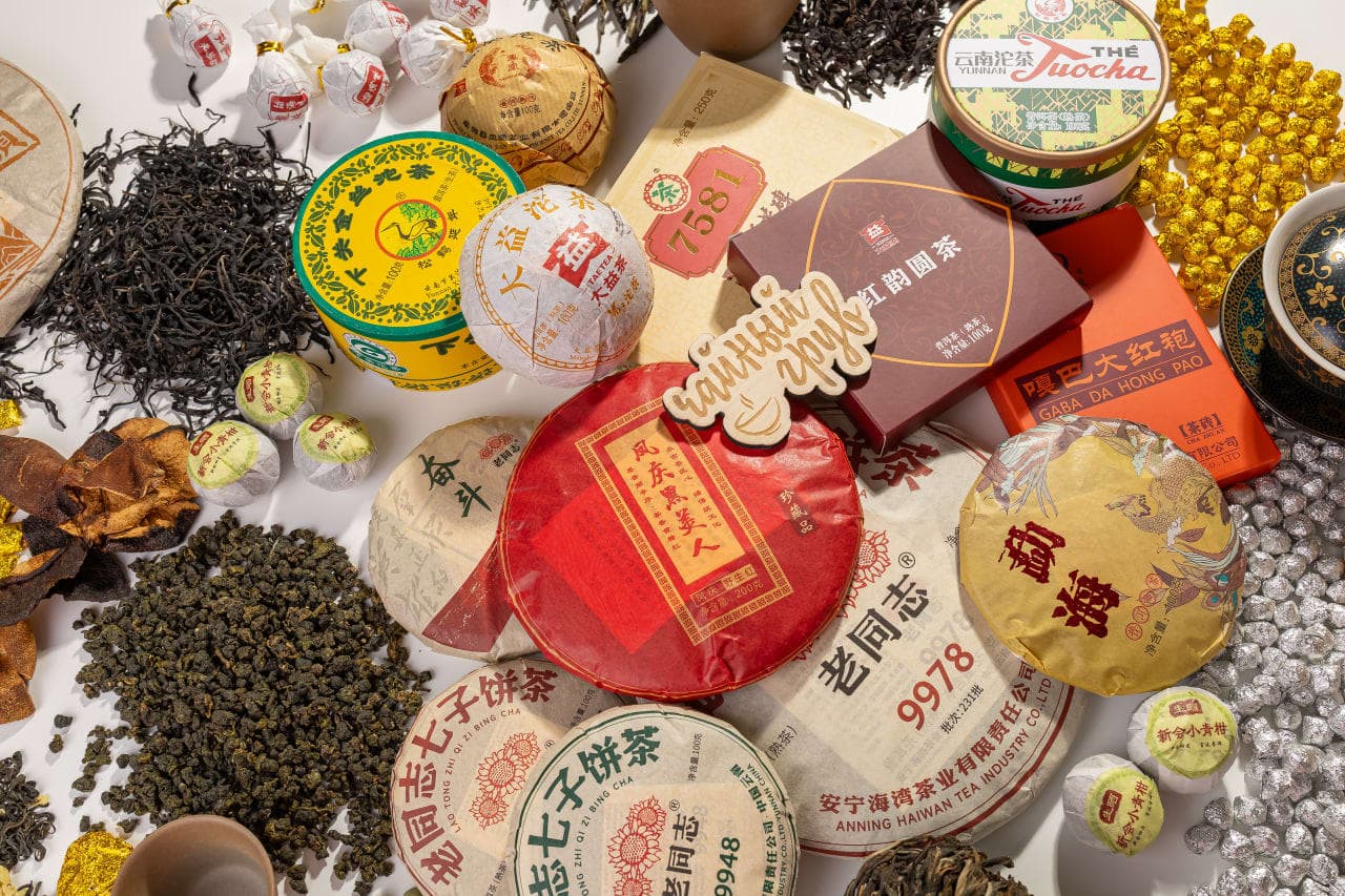 Шу пуэр Да И «Янтарь» (2022)